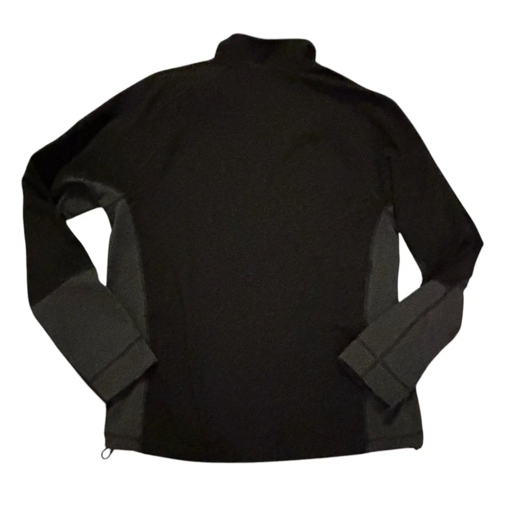The North Face Jacket Soft Shell 1/4 Zip‎ pullover Men's Large Black